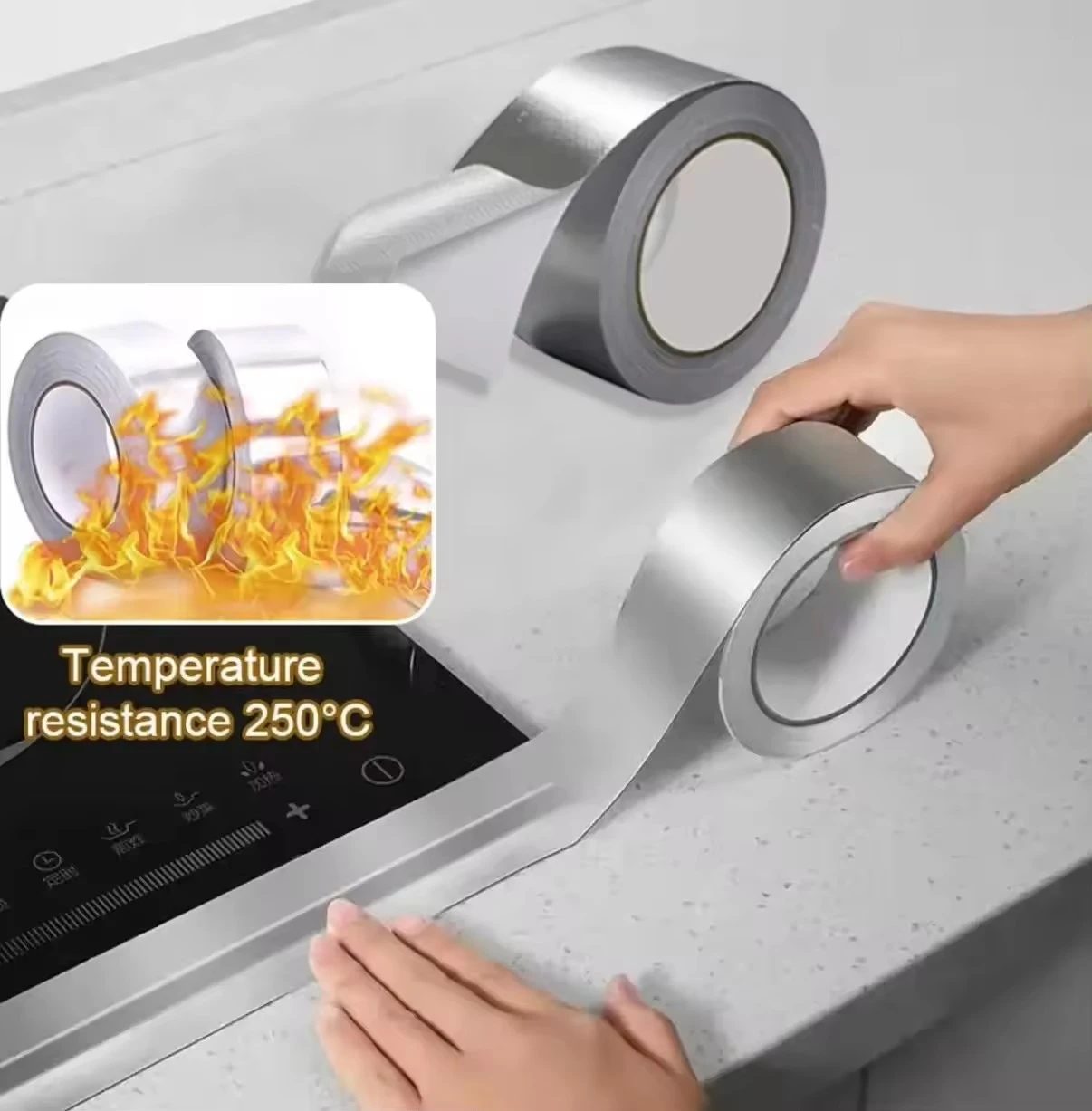 high temp Mylar Aluminum foil tape 1 high temp Mylar Aluminum foil tape 1